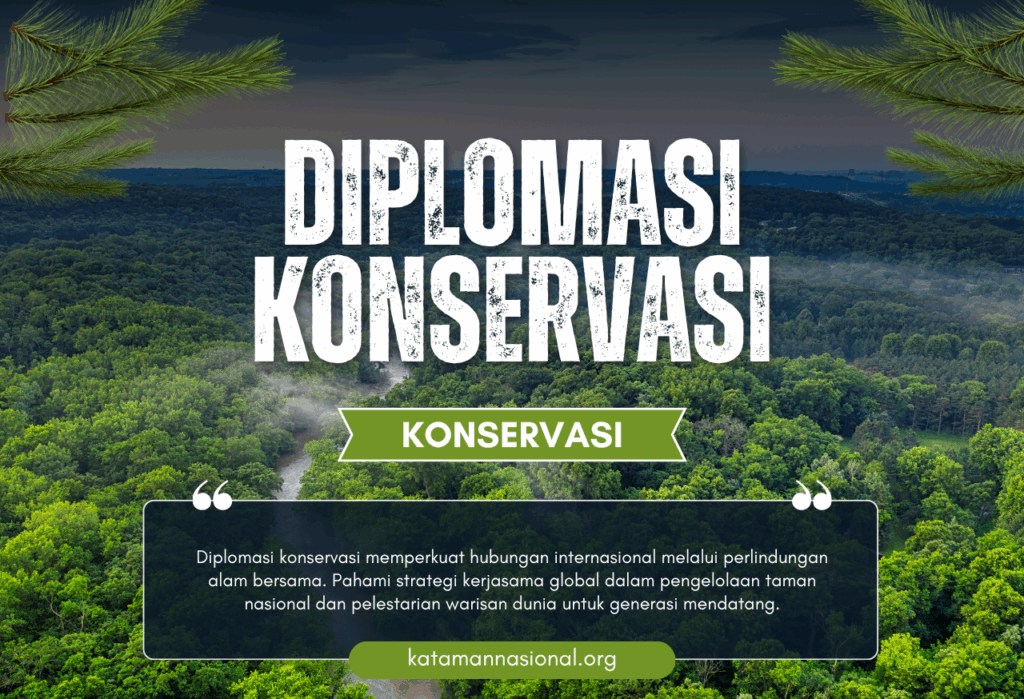 DIPLOMASI KONSERVASI TAMAN NASIONAL